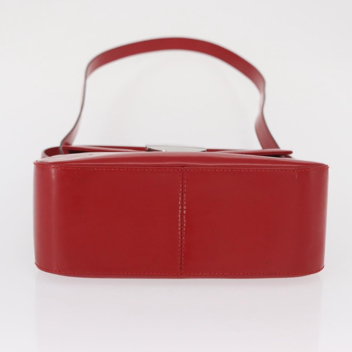 Salvatore Ferragamo Vala Handbag Leather, RED, LEATHER, Handbag