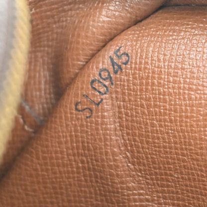 Louis Vuitton Compiegne Canvas, BROWN, LEATHER, Clutche & pouche