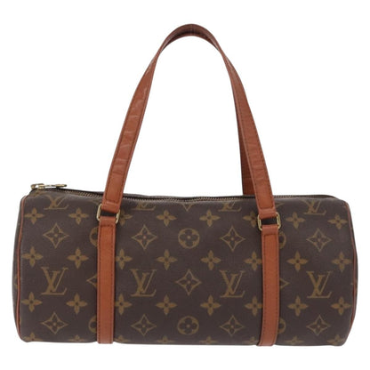 Louis Vuitton Papillon Handbag Monogram Canvas, BROWN, CANVAS, Handbag