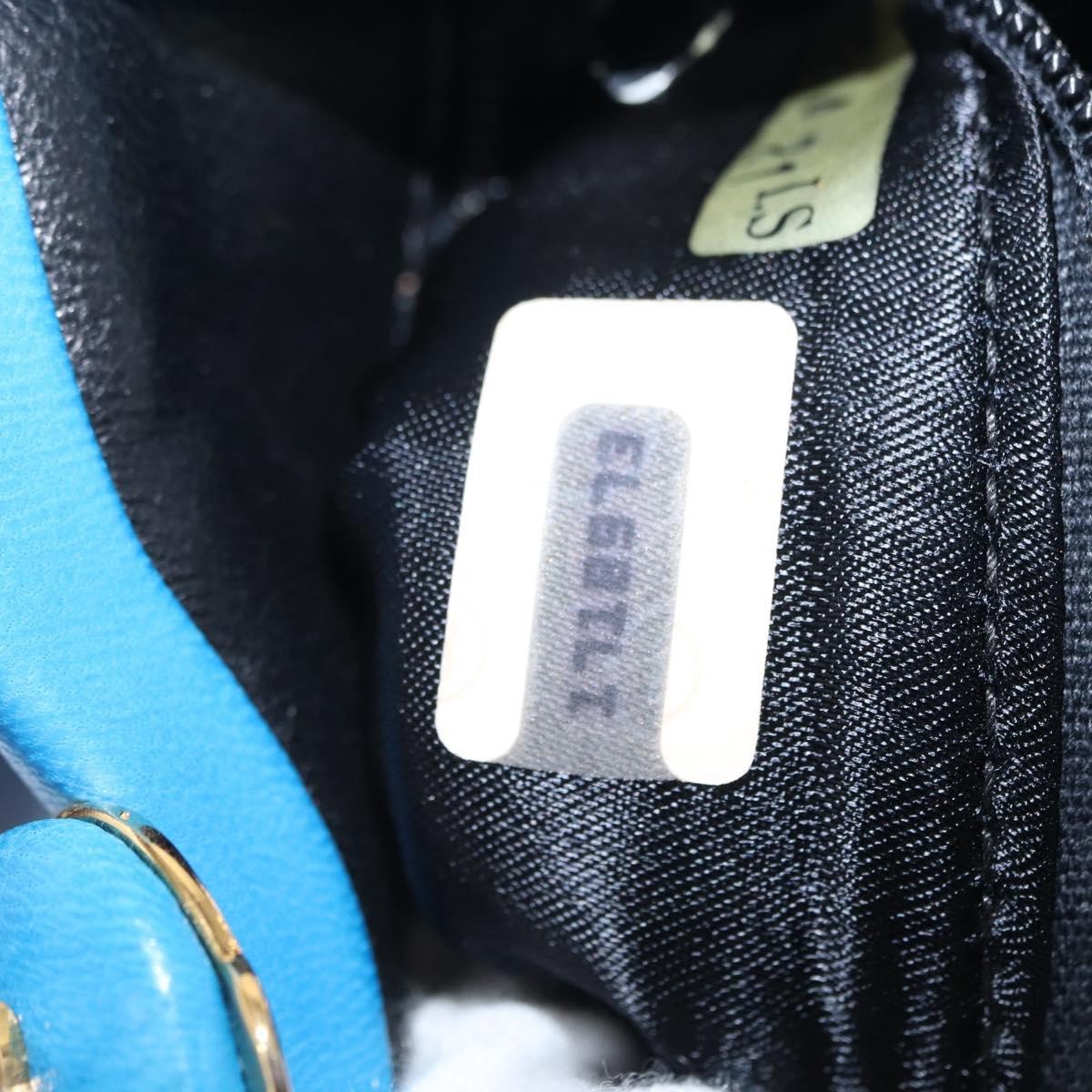 Chanel Vintage Diamond CC Tassel Waist Bag Quilted Lambskin, BLUE, LEATHER, Clutche & pouche