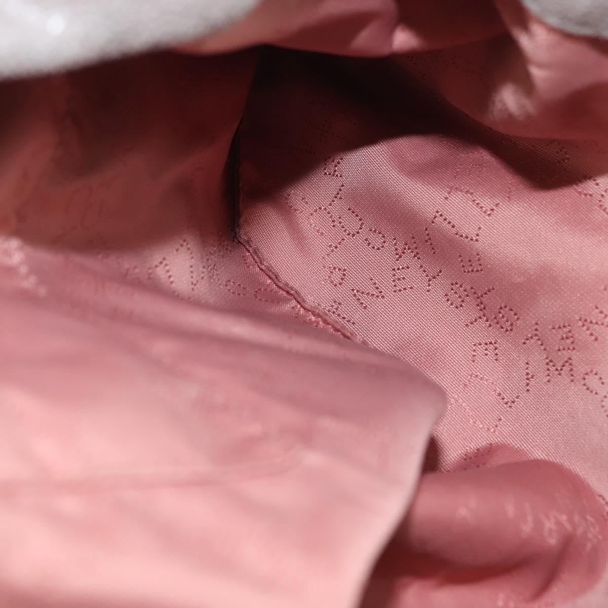 Stella McCartney Falabella Fold Over Crossbody Bag Suede, GRAY, SUEDE, Crossbody bag