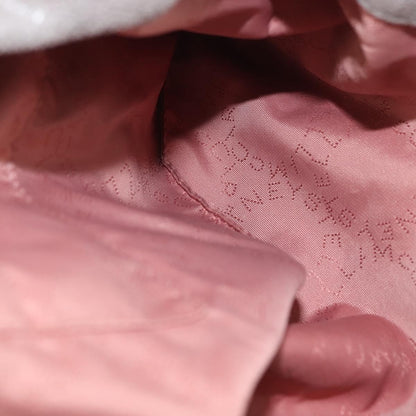 Stella McCartney Falabella Fold Over Crossbody Bag Suede, GRAY, SUEDE, Crossbody bag