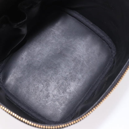Chanel Vintage Timeless Cosmetic Case Caviar, Black, Leather, Handbag