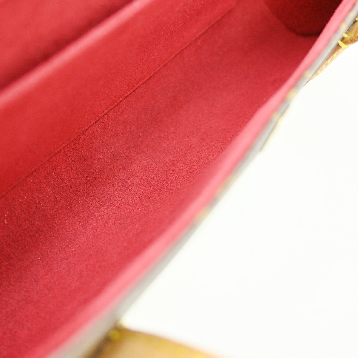 Louis Vuitton Sonatine Handbag Monogram Canvas, BROWN, CANVAS, Handbag