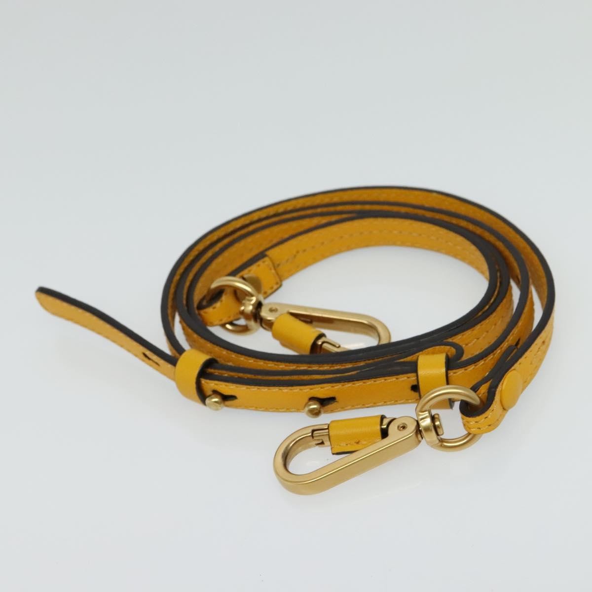 Chloe Nile Crossbody Bag Leather, YELLOW, LEATHER, Crossbody bag