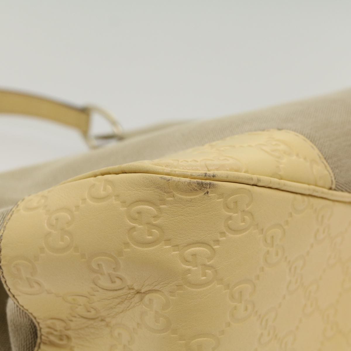 Gucci Colbert Hobo Canvas with Leather, BROWN, CANVAS, Shoulder bag