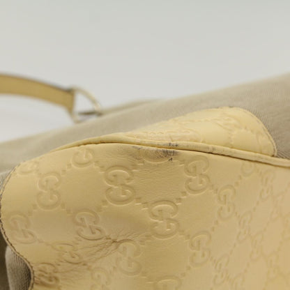 Gucci Colbert Hobo Canvas with Leather, BROWN, CANVAS, Shoulder bag