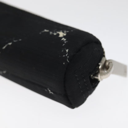 Chanel Travel Line Pen Case Nylon, BLACK, NYLON, Wallets