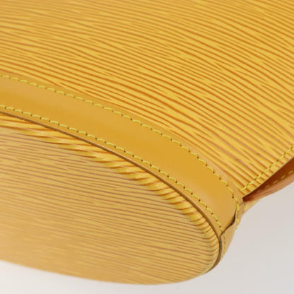 Louis Vuitton Saint Jacques Handbag Epi Leather, YELLOW, LEATHER, Shoulder bag