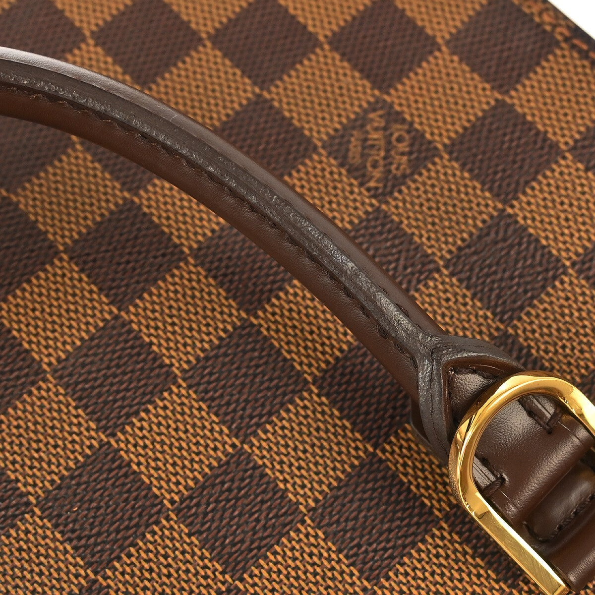 Louis Vuitton Triana Bag Damier, BROWN, CANVAS, Handbag
