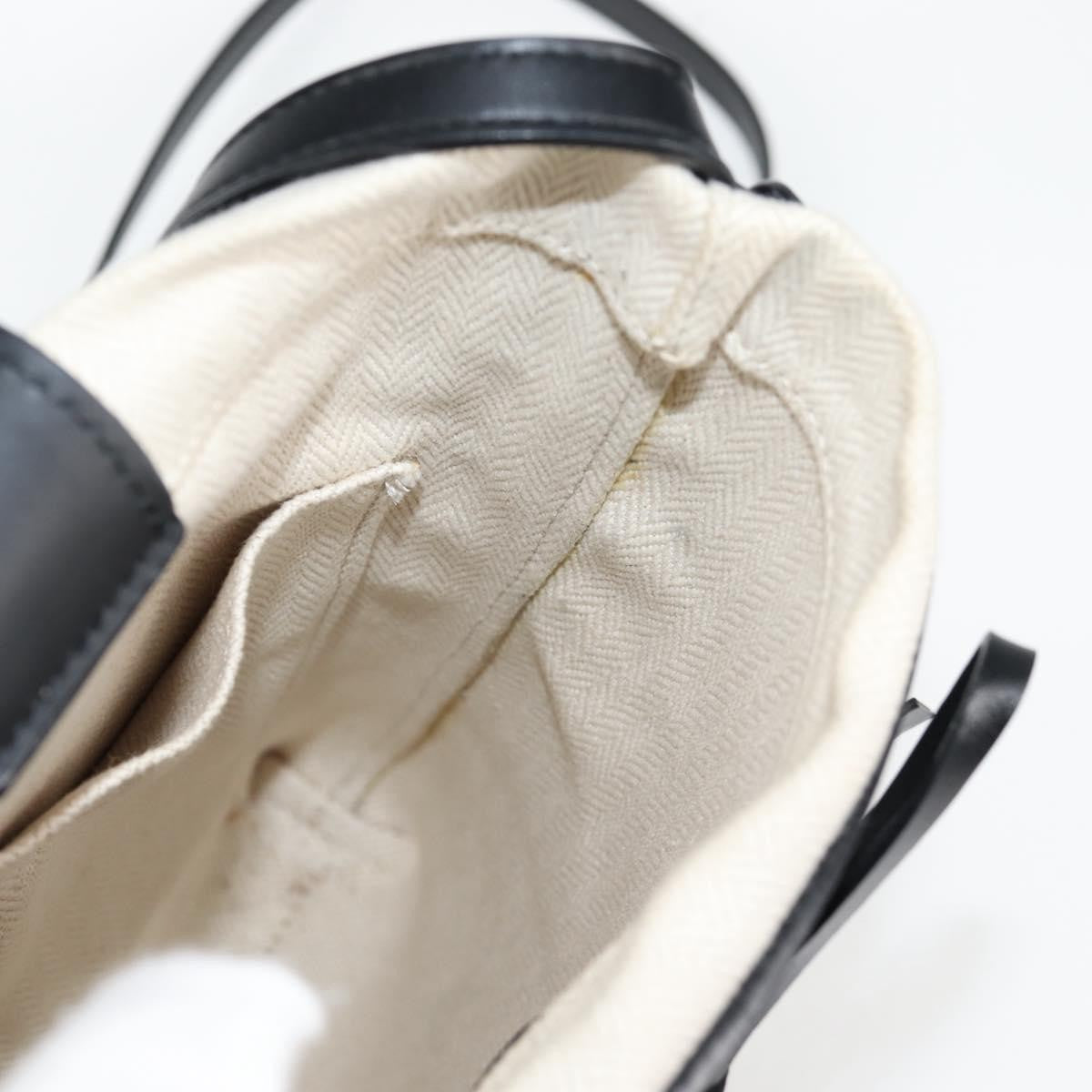 Loewe Ikebana Crossbody Bag Leather, BLACK, LEATHER, Crossbody bag