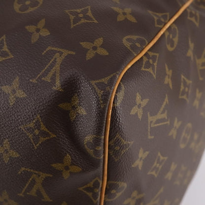 Louis Vuitton Keepall Bag Monogram Canvas, BROWN, CANVAS, Travel bag
