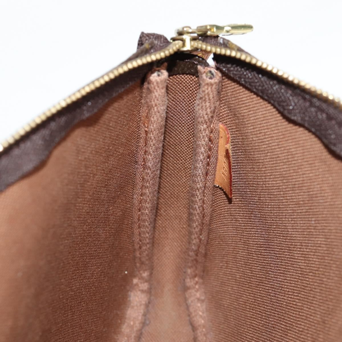 Louis Vuitton Pochette Accessoires Limited Edition Monogram Graffiti, BROWN, CANVAS, Clutche & pouche