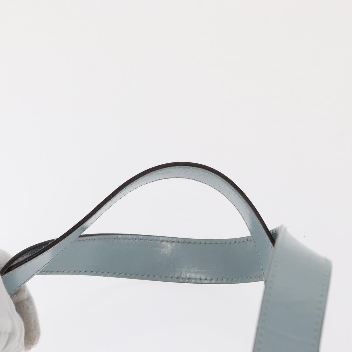 Gucci Vintage tote Leather, BLUE, LEATHER, Tote bag