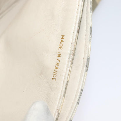 Chanel Vintage Classic Double Flap Bag Quilted Denim, GRAY, CANVAS, Handbag