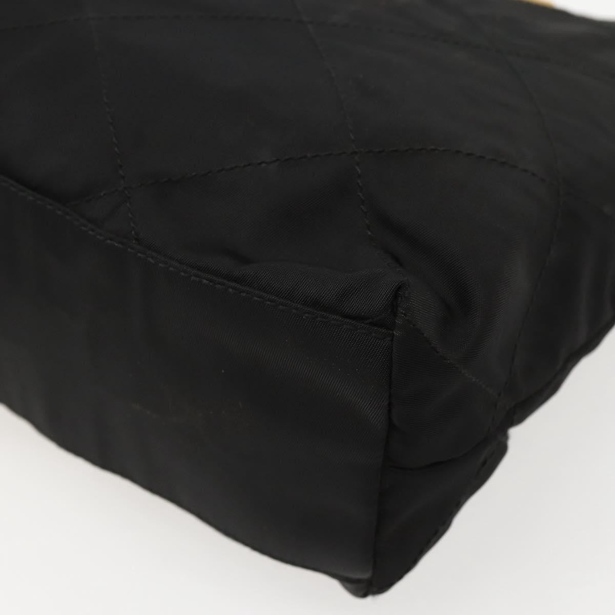 Prada Re-Edition 1995 Chain Tote Quilted Re-Nylon, BLACK, NYLON, Shoulder bag