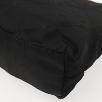 Prada Re-Edition 1995 Chain Tote Quilted Re-Nylon, BLACK, NYLON, Shoulder bag