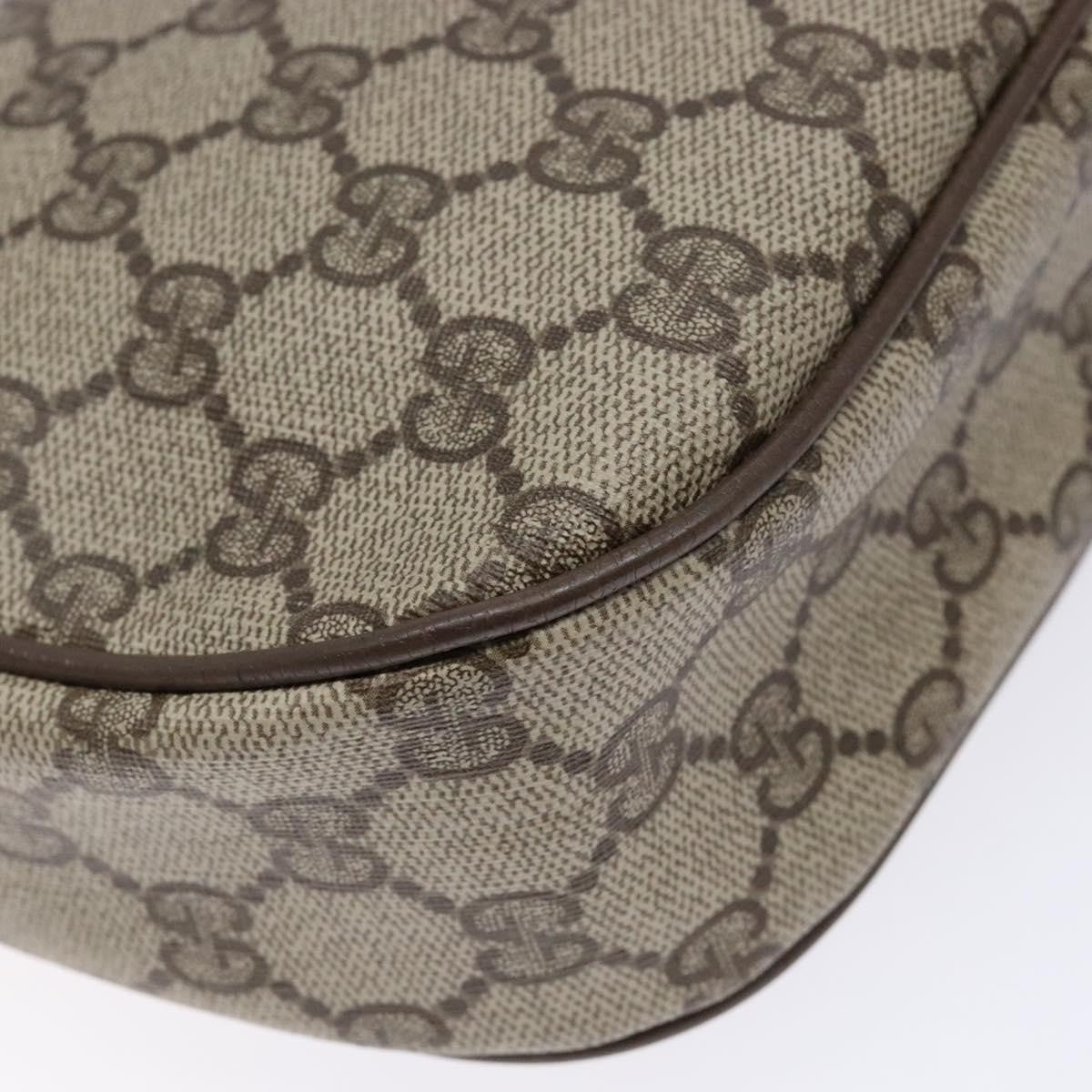 Gucci Sherry line pouch Canvas, BEIGE, PVC, Clutche & pouche