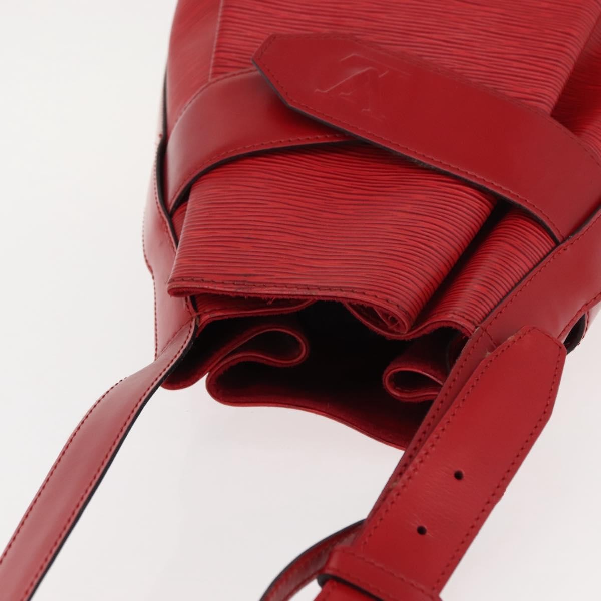 Louis Vuitton Vintage Sac d'Epaule Handbag Epi Leather, RED, LEATHER, Shoulder bag