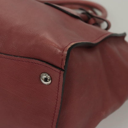 Prada Twin Pocket Convertible Tote Cervo Leather, PINK, LEATHER, Handbag