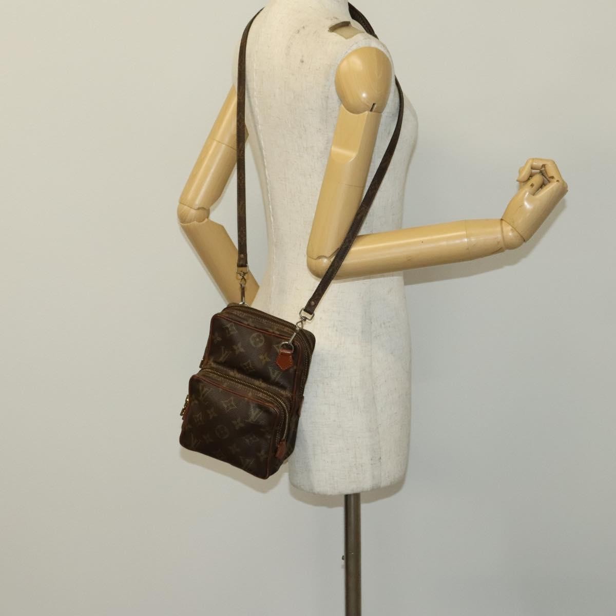 Louis Vuitton Amazone Bag Monogram Canvas, BROWN, CANVAS, Crossbody bag