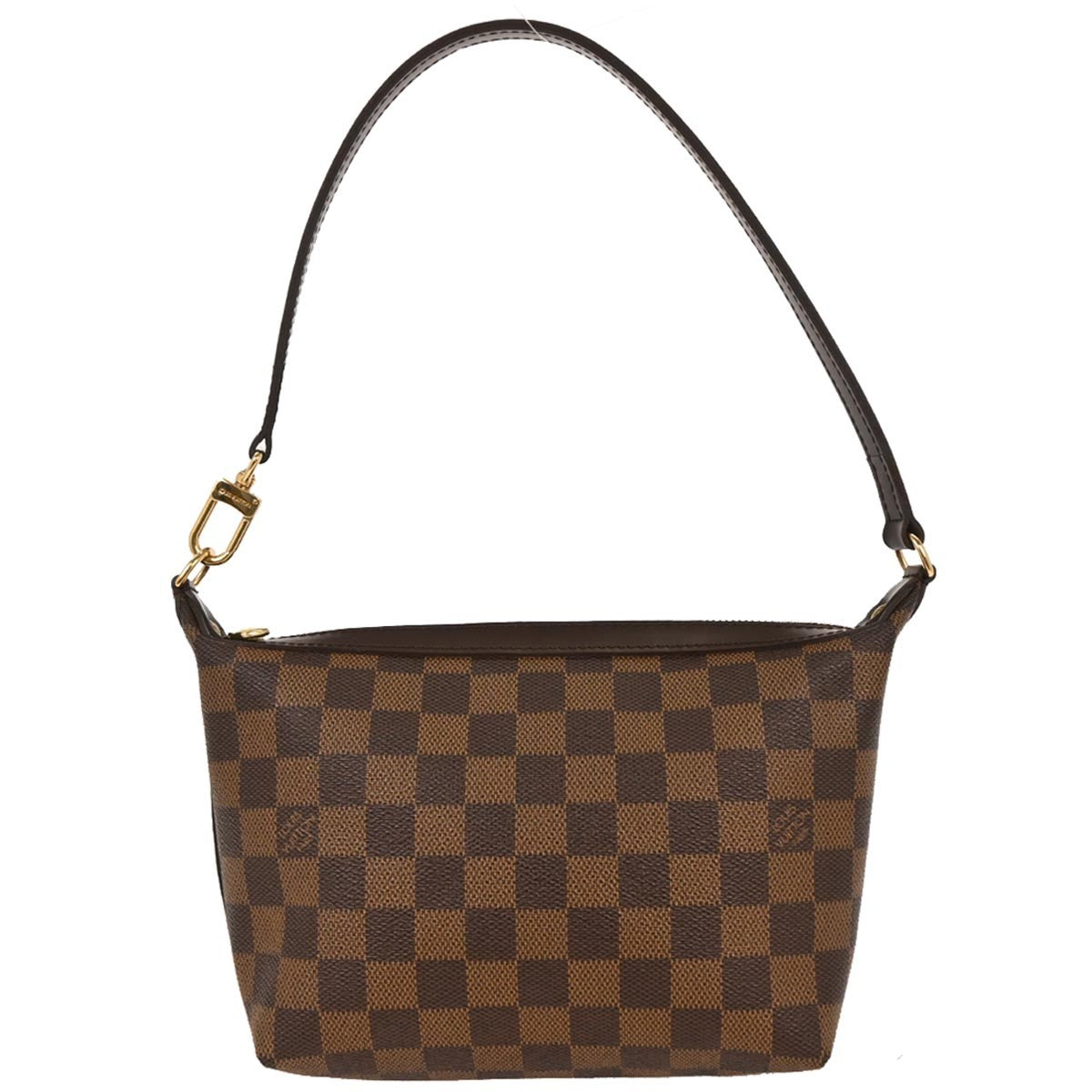 Louis Vuitton Illovo Handbag Damier, BROWN, CANVAS, Handbag