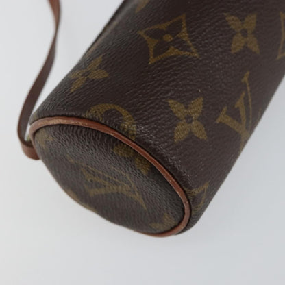 Louis Vuitton Papillon Pochette Monogram Canvas, BROWN, CANVAS, Clutche & pouche
