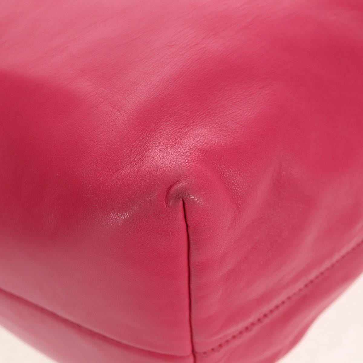 Loewe Anagram Shoulder Bag Leather, PINK, LEATHER, Shoulder bag