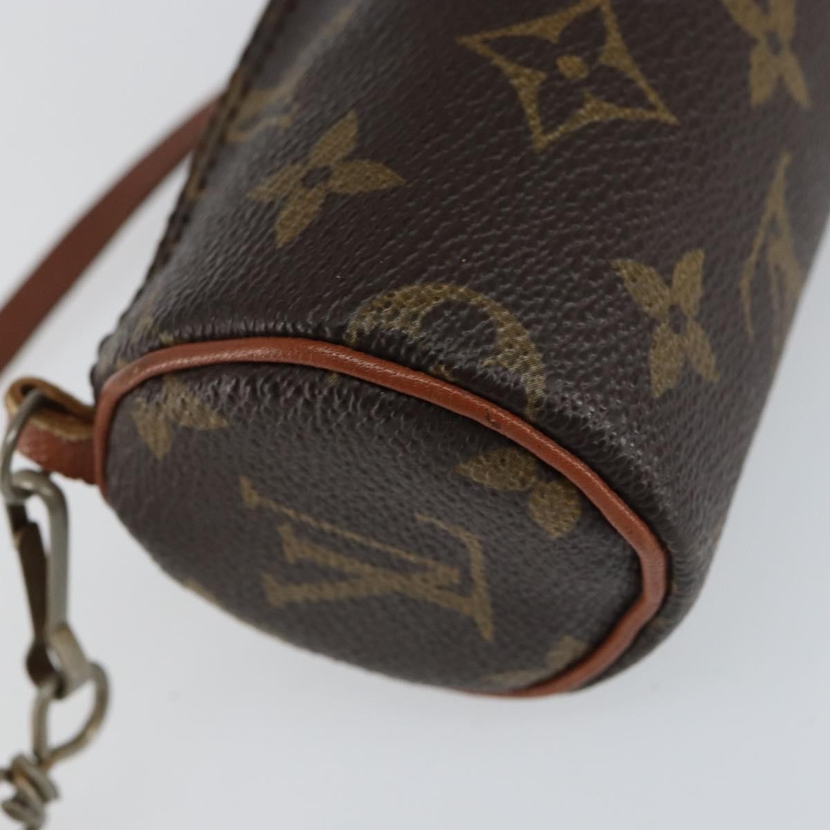 Louis Vuitton Papillon Pochette Monogram Canvas, BROWN, CANVAS, Clutche & pouche
