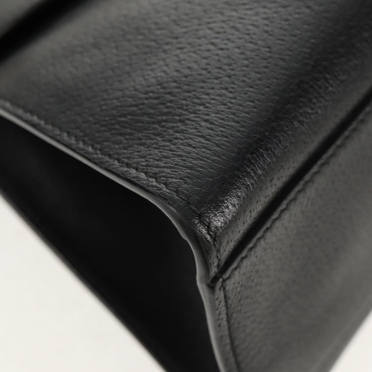 Gucci Totem Top Handle Bag Leather, BLACK, LEATHER, Handbag