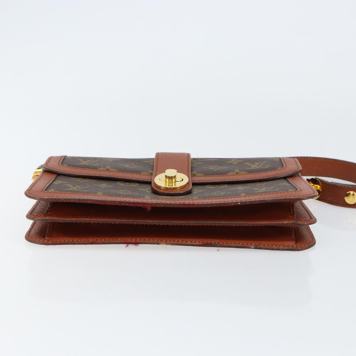 Louis Vuitton Vintage Dauphine Shoulder Bag Monogram Canvas, BROWN, CANVAS, Shoulder bag