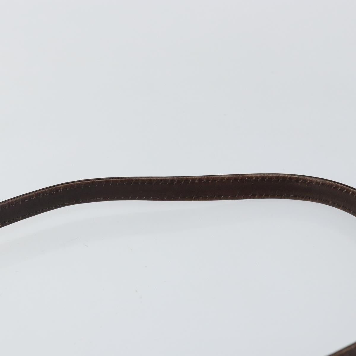 Christian Dior Vintage Trotter Shoulder Bag Canvas, BROWN, CANVAS, Shoulder bag