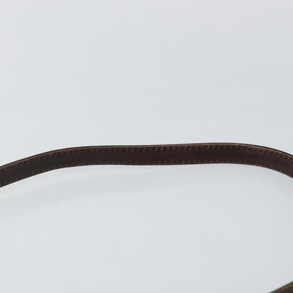 Christian Dior Vintage Trotter Shoulder Bag Canvas, BROWN, CANVAS, Shoulder bag