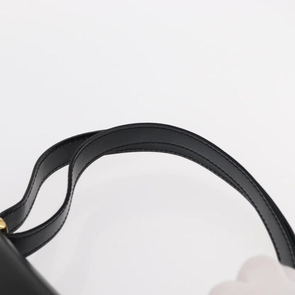 Bally Vintage Shoulder Bag Leather, BLACK, LEATHER, Shoulder bag