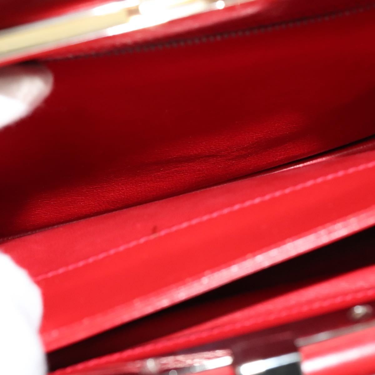 Celine Shoulder Bag Leather, RED, LEATHER, Shoulder bag