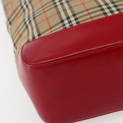 Burberry Nova Check Tote canvas check pattern, BEIGE, CANVAS, Tote bag