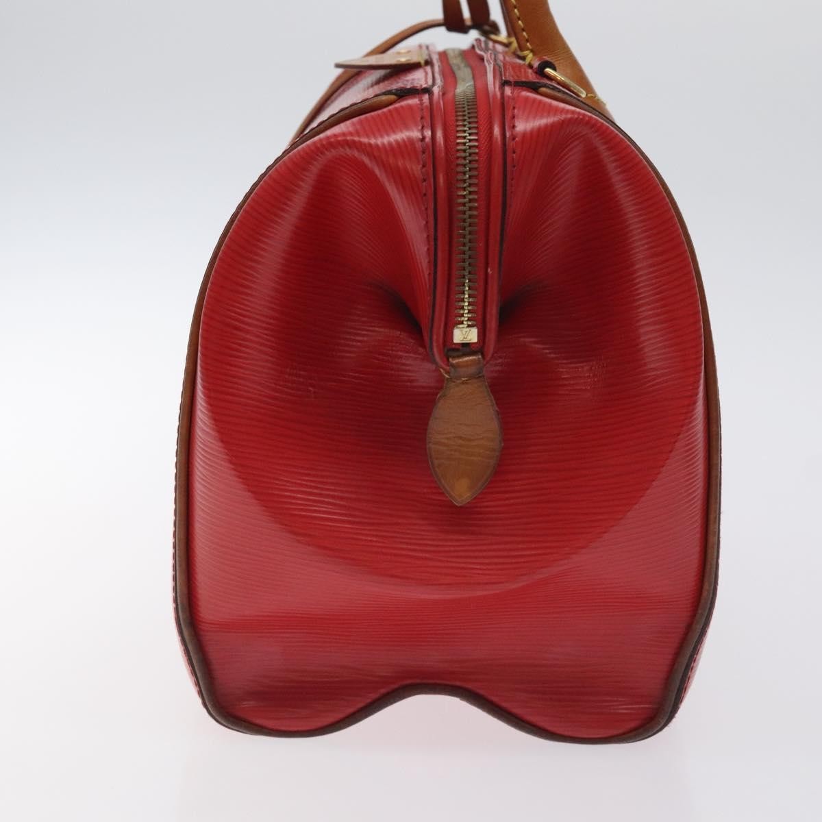 Louis Vuitton Doc Handbag Epi Leather, RED, LEATHER, Handbag