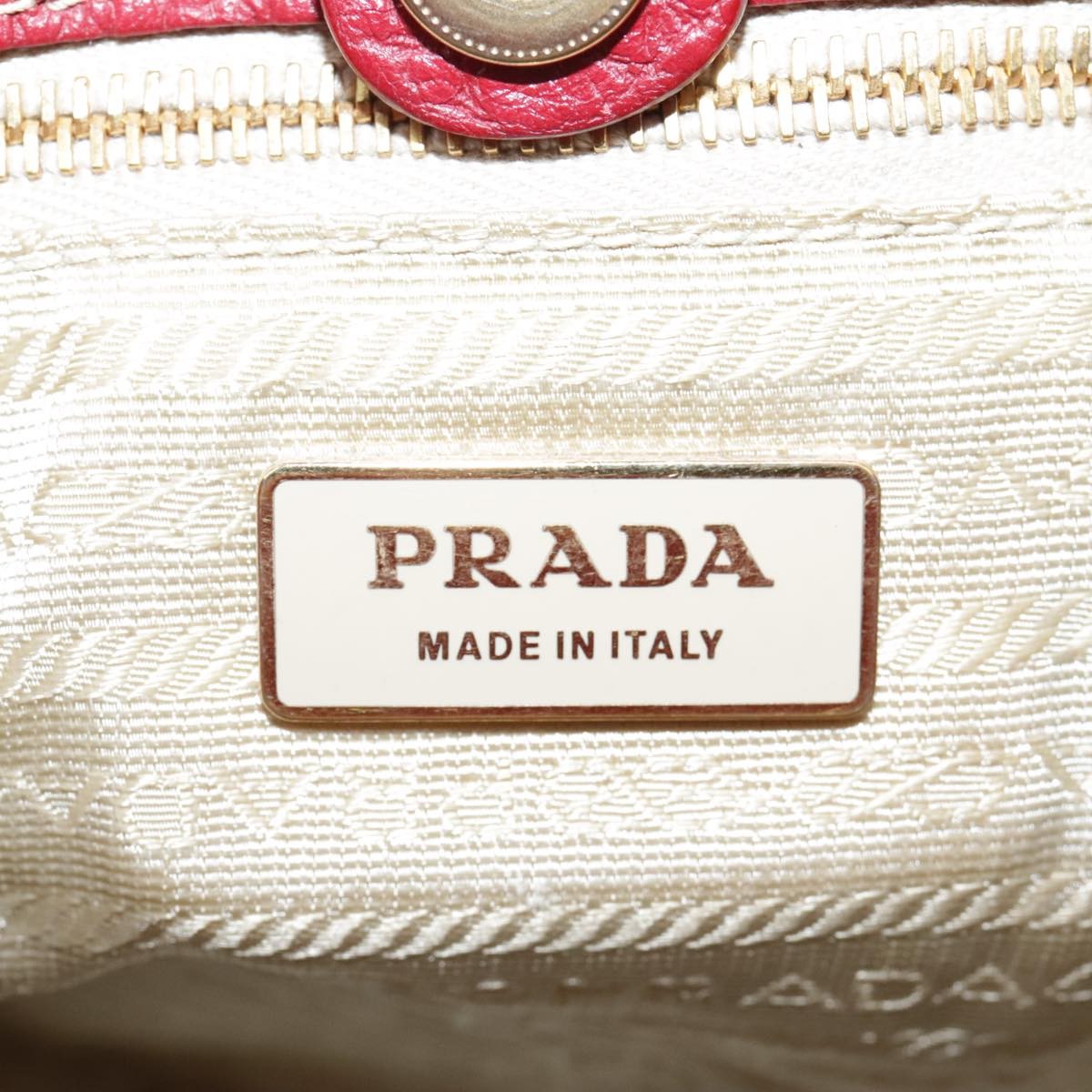 Prada Vintage Tote Canvas, BEIGE, CANVAS, Tote bag