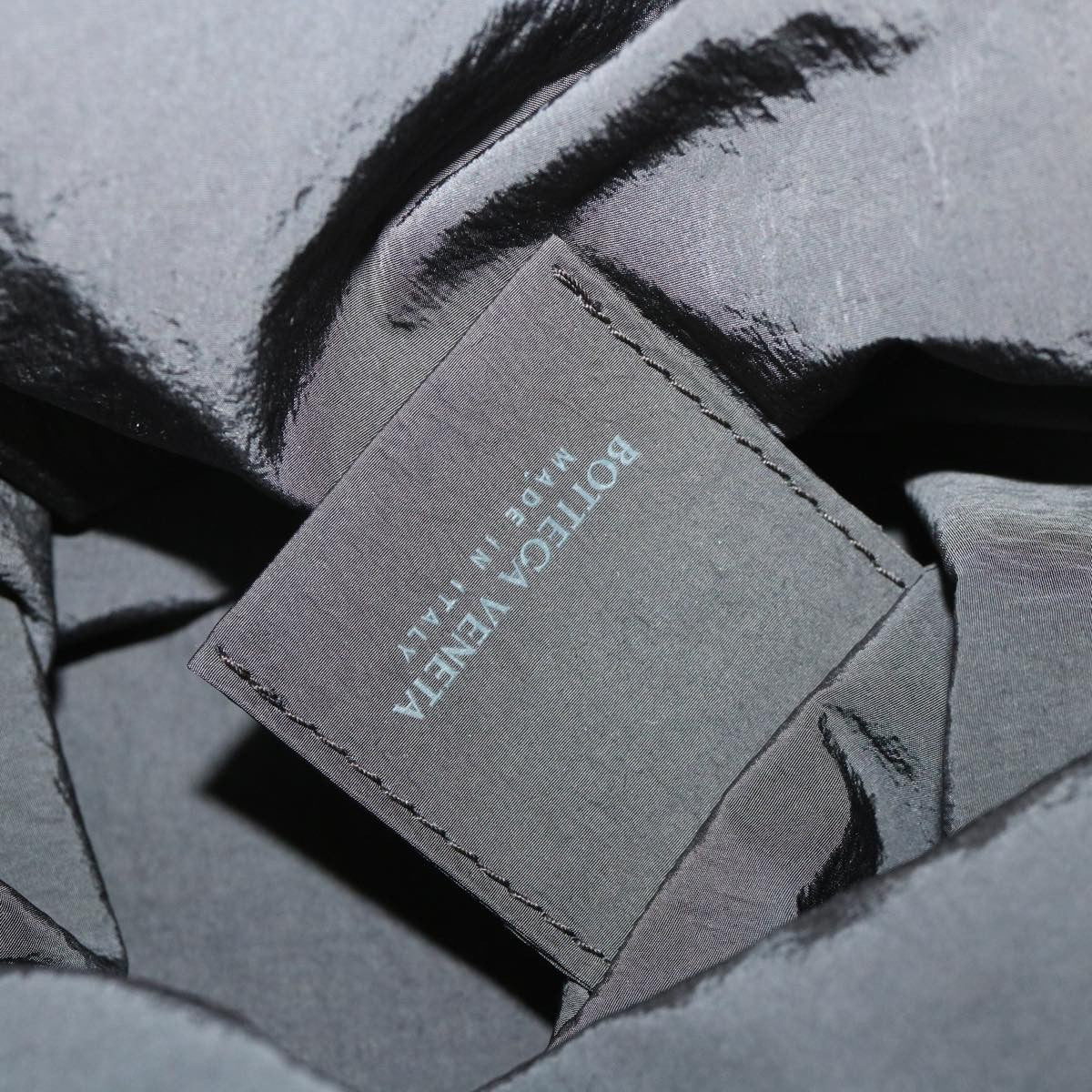 Bottega Veneta Beak Shopper Tote Nylon, BLUE, NYLON, Tote bag