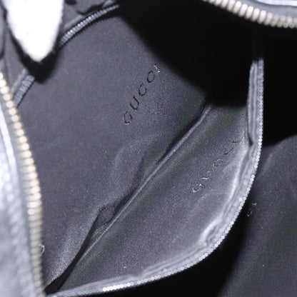 Gucci Attache Shoulder Bag Leather, BLACK, LEATHER, Shoulder bag