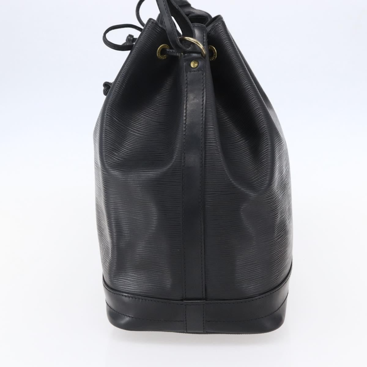 Louis Vuitton Noe Handbag Epi leather, BLACK, LEATHER, Shoulder bag