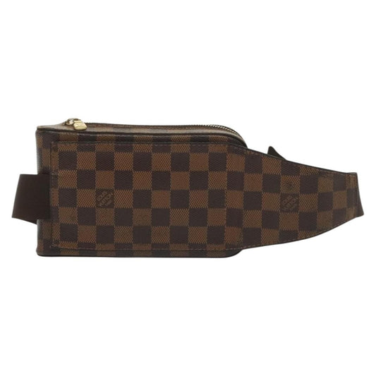 Louis Vuitton Geronimos Waist Bag Damier, BROWN, CANVAS, Shoulder bag
