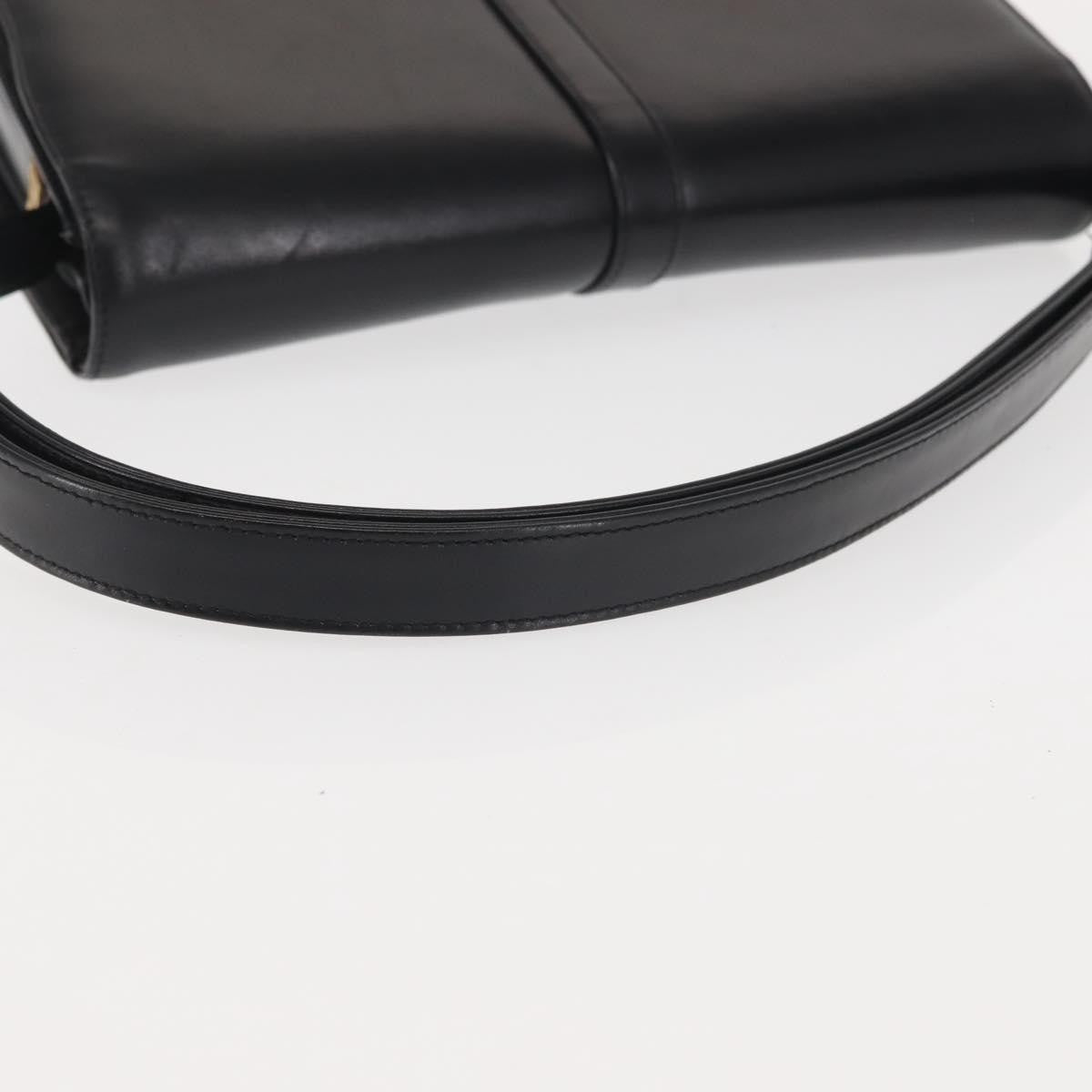 Givenchy Vintage 4G shoulder bag Leather, BLACK, LEATHER, Shoulder bag