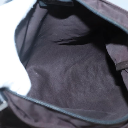 Prada Flat Messenger Bag Tessuto, BLACK, NYLON, Shoulder bag