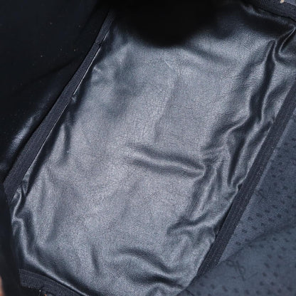 Saint Laurent Vintage Shoulder Bag Canvas, BLACK, CANVAS, Shoulder bag