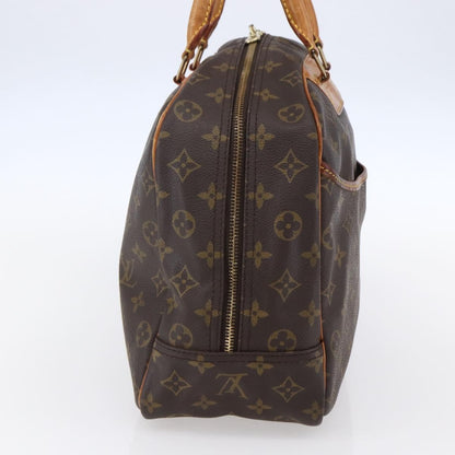 Louis Vuitton Deauville Handbag Monogram Canvas, BROWN, CANVAS, Handbag