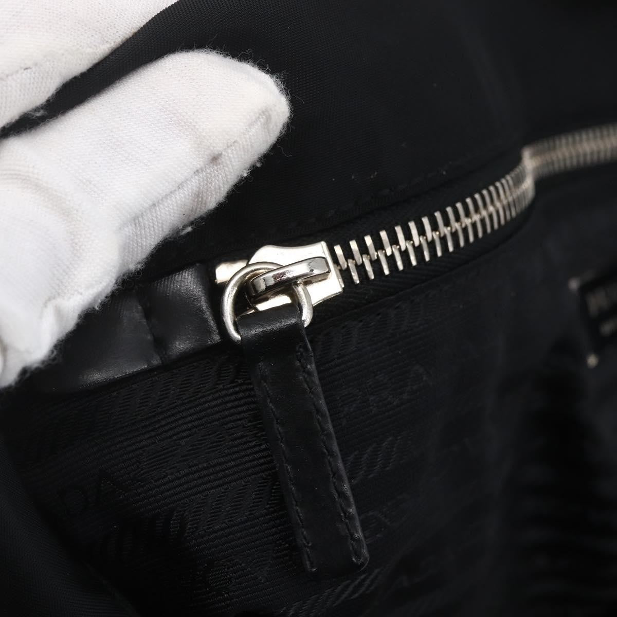 Prada Vintage Tote Tessuto, BLACK, NYLON, Tote bag