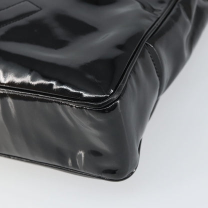 Chanel Vintage Tote Patent leather, BLACK, PATENT_LEATHER, Tote bag