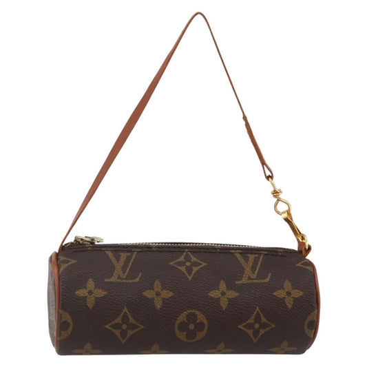 Louis Vuitton Papillon Pochette Monogram Canvas, BROWN, CANVAS, Handbag