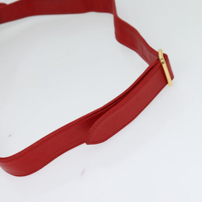 Gucci Waist Bag Leather, RED, LEATHER, Shoulder bag